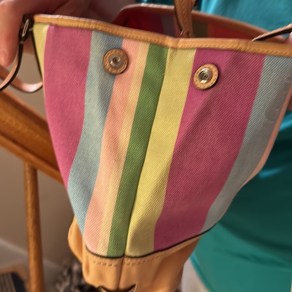 Brand new with our tags coach bag. Height 10.5 and length 17 - Picture 7 of 7